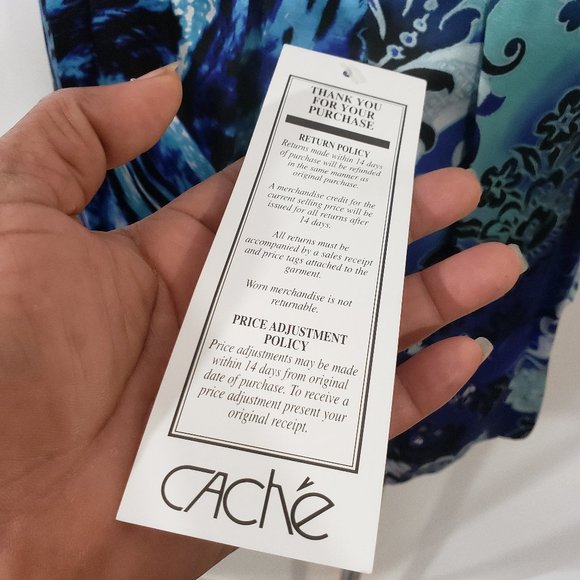 Cache Silk Strapless Dress Size 14 - Picture 10 of 12